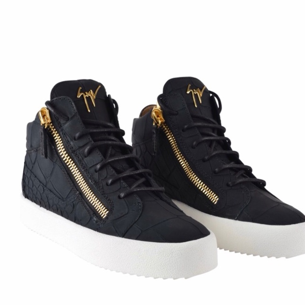 Giuseppe Zanotti Croc Python Embossed May Trainers - image 5